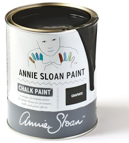 Priory Polishes Annie Sloan Graphite Chalk Paint (1 Litre)