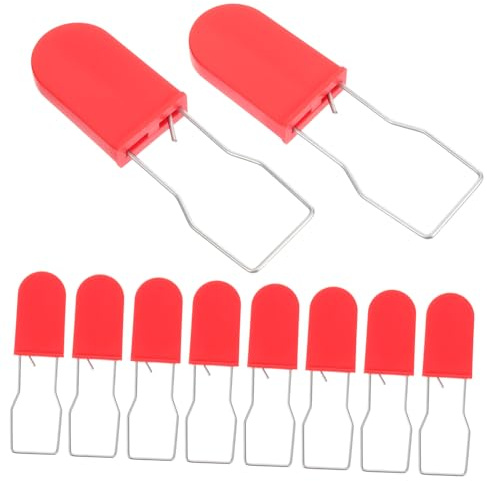 FIXOSHEE Cadenas de Sécurité Inviolables en Fil Plastique Lot de 50 Scellés Anti-Effraction Multi-Usages Accessoires de Verrouillage Résistants