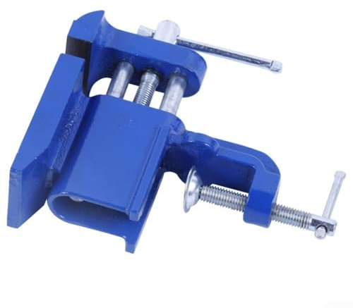 Pince d'étau d'établi pour le travail du bois et pour les projets de bijoux, rail coulissant en acier pour une stabilité accrue