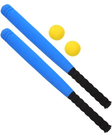 ROMISBABA Batte de Baseball en Mousse Eva 21 Pouces 2 Balles de Baseball Souples, Kit d'exercice pour Entraînement Sportif en Intérieur et Extérieur