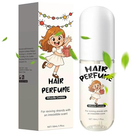 Perfume para el cabello, frasco de 50 ml con para el cabello, perfume corporal, para citas, noche, uso diario, fiesta, boda, viajes, etc