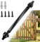 36cm Ferme Porte Automatique, Ferme Porte à Ressort, Ressort de Traction Réglable, Ressort de Porte avec 2 Vis, pour Porte de Jardin, portail en Bois et Clôtures Agricoles