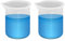 2pcs Laundry Measuring Cup, 100ml Silicone Liquid Measuring Cups Reusable Laundry Detergent Measuring Dispenser Cup for Liquid Detergent Home Dormitory, No More Mess or Leaks