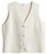 OPUS Damen Weste | Anzugweste DIFORA Slim aus Milano Strick milk, 36