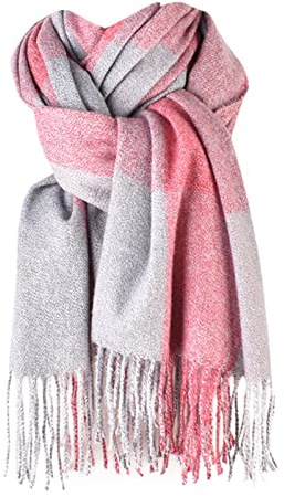 LZPCarra mikrofiberdukar smink halsduk förtjockning varm franshalsduk halsdukar alternativ, Gy1, One size