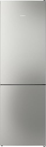 Siemens iQ300 fristående kyl/frys kombination 186 x 60 cm, KG36NVIBG, 218 l kylning och 103L frysning, total noFrost, sömlös placering, hyperFresh Plus bricka, anti-fingeravtryck rostfritt stål
