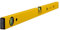 STABILA Wasserwaage Type 70, 80 cm, leichtes Alu-Profil, 1 Horizontal-Libelle, 1 Vertikal-Libelle, Made in Germany