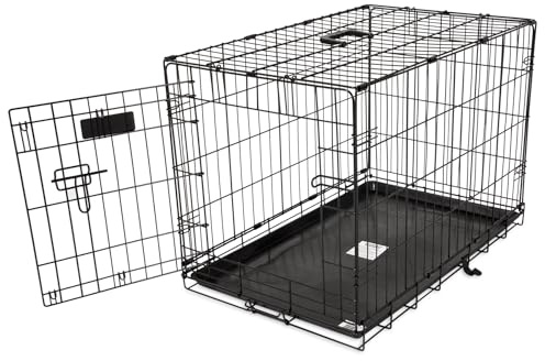 Precision Pet Products One Door Provalue Wire Dog Crate, 30 Inch, For Pets 30-50 lbs, With 5-Point Locking System