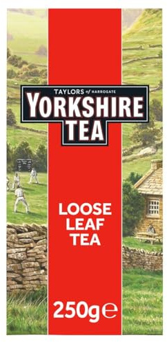 Yorkshire Tea Leaf Tea, 250 g Bag (Pack of 1)