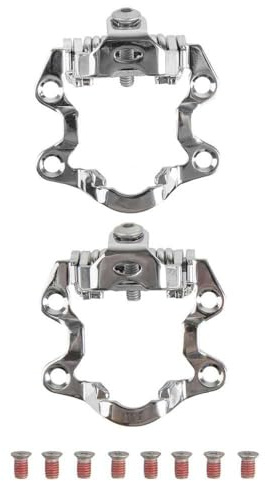Exustar E-EMM276 SPD CLICKSYSTEM pédal E-PM820-2e Unisex-Adult, Argent