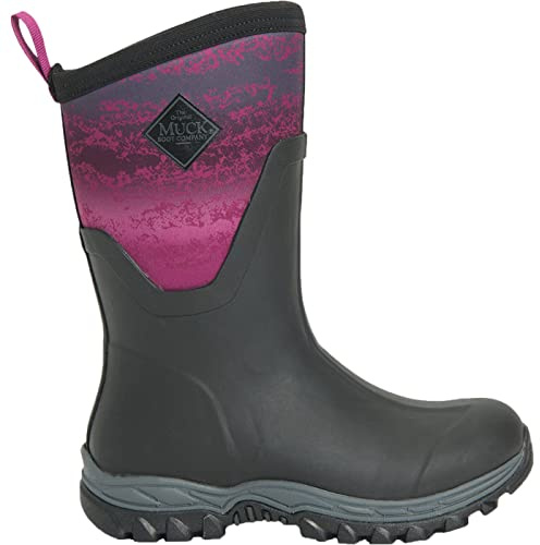 MUCK Women's Arctic Sport II Mid Boot, Black, Size 8(M)