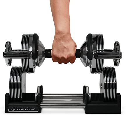 BOOMBELL® Style32, 1kg verstellbare Kurzhantel, von 3kg bis 32kg, Silikon Anti-Rutsch-Griff, platzsparende Hanteln für Frauen und Männer, Training und Fitness für zu Hause, Gym, Homegym, Heimtraining