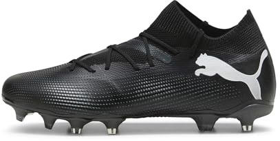 PUMA Herren Future 7 Match Fg/Ag Fußballschuhe, Puma Black Puma White, 41 EU