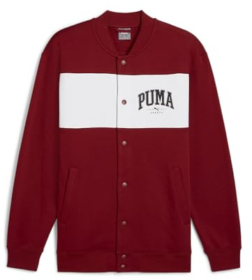 PUMA Squad Bomber Jacket Fl Trackjackor Unisex vuxen, Intense Red, L