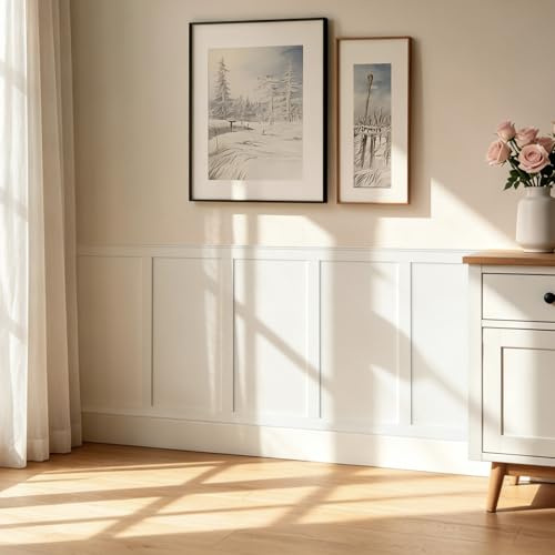 WADILE Kit de Paneles de Pared Board and Batten Revestimiento
