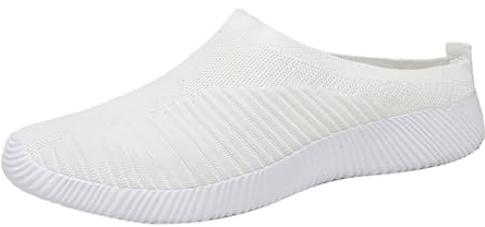 Générique Basket Femme sans Lacets Confortable, Basket Femme Été À Enfiler, Chaussure De Marche À Plateforme, Chaussure Sport Respirantes, Sneaker Randonnée Travail, Sneaker Durables Minimaliste