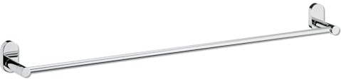 kela Handtuchhalter Wandmontage 75cm, Handtuchhalter ohne Bohren, Handtuchstange, LUCIDO, Edelstahl glänzend