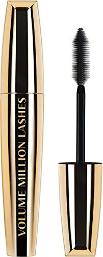 L'Oréal Paris Volume Million Lashes Mascara, schwarz - Wimperntusche für extra Definition und extra Volumen - 1er Pack (1 x 9 ml)