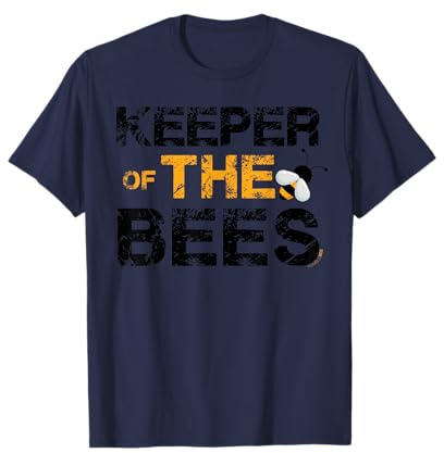 Keeper of the bees t-shirt beekeeper gift honey bee design T-Shirt