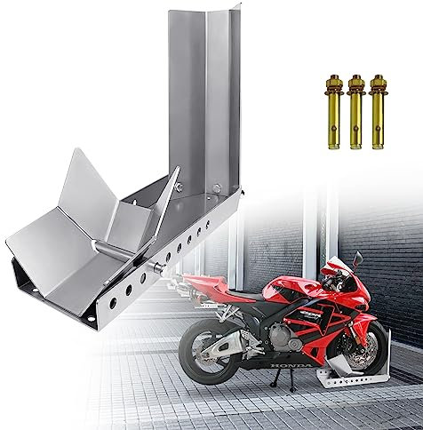 JOIEYOU Motorrad Ständer, Montageständer, Motorradwippe, Motorradständer, Montageständer für 8-24 Zoll Reifen, 1 Stück