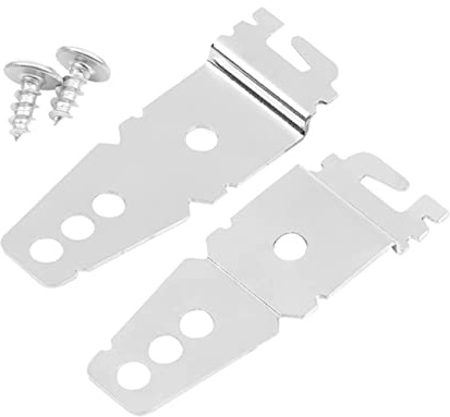 DOITOOL 2pezzi Staffe Per Lavastoviglie Kit Facile Installazione Inossidabile Per e Stabilità Piano