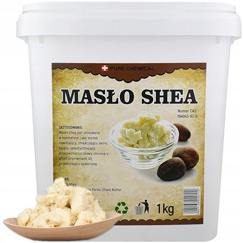 PURE CHEMICAL - Sheabutter Unraffiniert Bio - Körperbutter für alle Hauttypen - Shea butter für kosmetik - Body Butter - für Gesicht, Körper & Hände - Trockene Haut - Pflegend - Feuchtigkeitsspendend