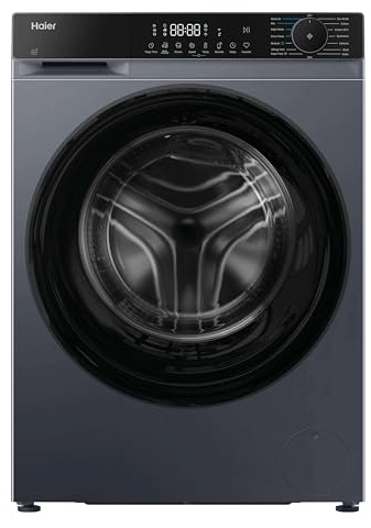 Haier X Series 5 HW100BP14357GUUK 10kg Washing Machine with 1400 rpm - Graphite - A Rated