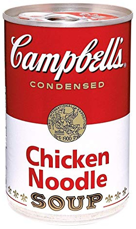 Campbell's, Condensed Chicken Noodle Soup, 10.75oz Can (Pack of 6) by Campbell's