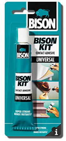 1 x 6305326 Bison Kit Universal Contact Adhesive Glue 50ml. by Bison