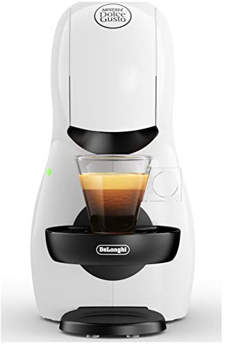 Dolce Gusto De'Longhi Nescafé - EDG110.WB, Macchina per caffè automatica, per caffè e altre bevande, colore bianco