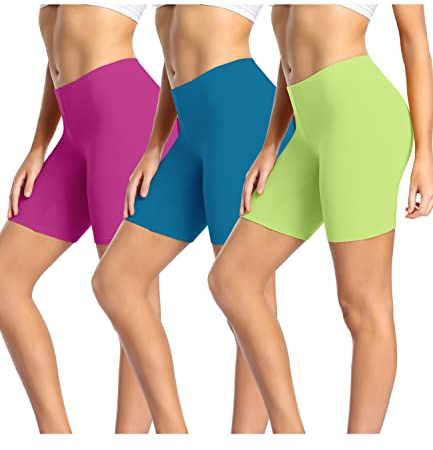 wirarpa Panty Coton Cycliste Short Femme Long Culottes Boxer Shorty Legging Boxer Caleçon Lot de 3
