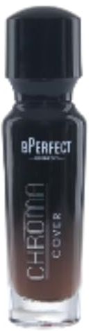 BPerfect Chroma Cover Matte Foundation - Weightless Full Coverage Base with Hyaluronic Acid & Vitamin E - Soft Matte Finish - Shade 34 - N11 Deep Rich Chocolate