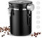 Osrioal Coffee Bean Storage, 2.8L Airtight Coffee Canister with Measuring Scoop, Date Tracker & 6 CO2 Valves, Vacuum Jar Storage Container for Freshness