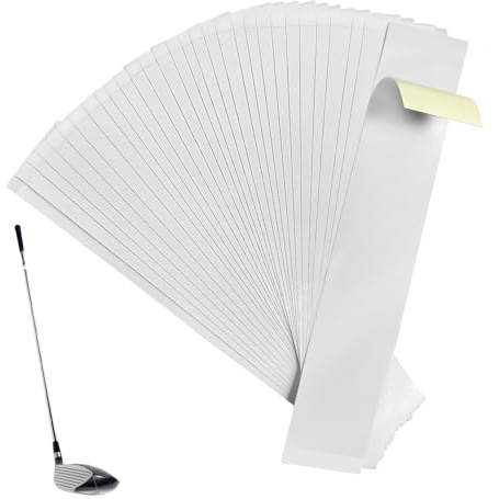 HAGOT 30 PCS Cinta de Agarre Golf, Adhesiva Regripping Golfs Accesorios, Protege los Bordes la Paleta, Para todos los tamaños, 25*5 cm