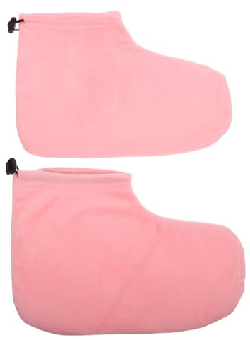 FUOYLOO Funda Envolvente para Pies Cera y Herramienta de Calentamiento, para Tratamientos de Pedicura y Ablandador de Durezas