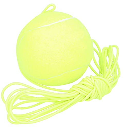 Bnineteenteam Tennisboll med Snöre, Träningsverktyg för Elastiskt Rep för Singlar, Förbättra Färdigheter med Bekväm Självlärande Enhet Inomhus och Utomhus