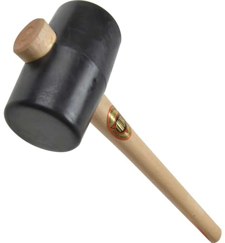 Thor THO954 954 Black Rubber Mallet 3 in