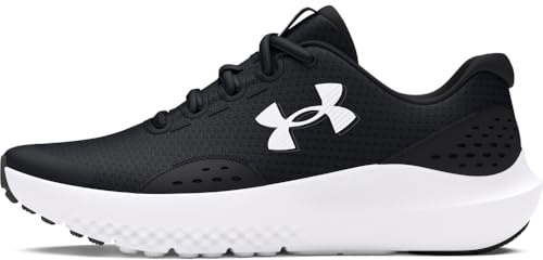 Under Armour Ua Bgs Surge 4, Zapatillas para correr Niños, Black Anthracite White, 38.5 EU
