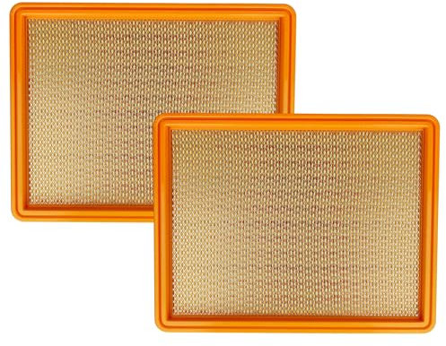vhbw Set de 2x filtres d'aspirateur remplacement pour Kärcher 5.731-020.0 filtre pour aspirateur - Filtre principal, filtre plissé plat