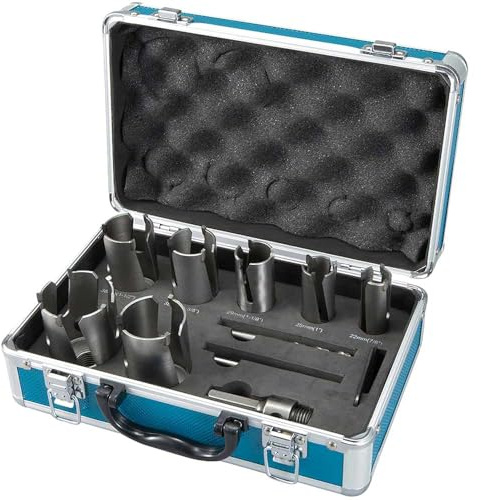 Makita D-51281 TCT Scie-cloche kit – Bleu (10 pièces)