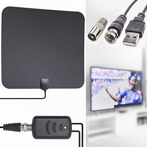 Amplificador 1080p DVB-T/T2 Antena Super Flat USB Full HD TV TV TV