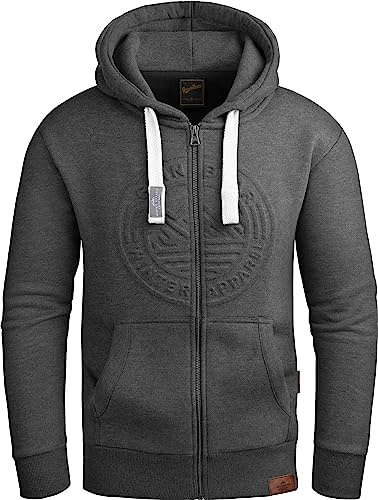 Grin&Bear Hoodie Herren Sweatshirt GEC601 Anthrazit M