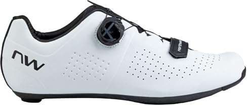 Northwave Storm Carbon - Chaussures vélo Route Homme Semelle Morph Carbon rigidité 13 Respirantes Fermeture SLW3 Velcro précis Adjustment