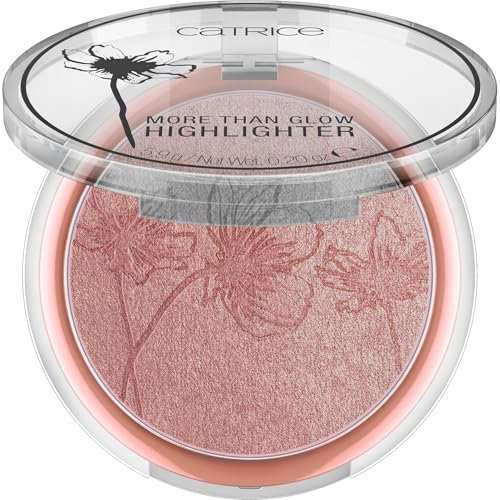 Catrice More Than Glow Highlighter, Nr. 040, Pink, glänzend, intensiv, strahlend, schimmernd, vegan, ölfrei, ohne Parfüm, ohne Alkohol, 1er Pack (5.9g)