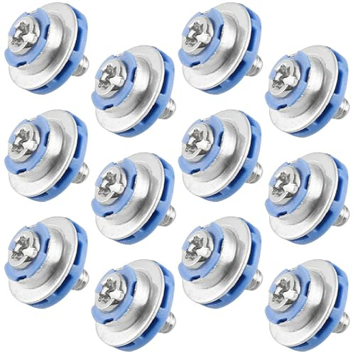 12 fästskruvar för hårddisk 3,5 DC5800 DC7800 DC7900 6005 6200 6300 Z200 6000 8000 8100 8200, serverutrustningsskruvar, SSD-skruvar, stötdämpande