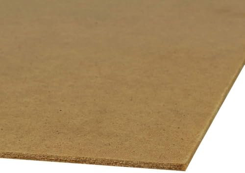 Standard Hardboard 3.2mm - Pack of 2 (2, 1220mm x 610mm (4ft x 2ft))