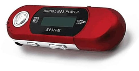 Plmvhpb Mini Lettore MP3 USB 2.0 Piccola unità Flash Lettore Musicale LCD Multilingue con Jack Audio da 3,5 mm Spegnimento Automatico Facile da Usare (C)