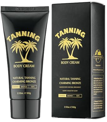 Crema Autoabbronzante Corpo con Effetto Luminoso, Self-Tanning, Applicazione Facile per Colorazione Omogenea, Texture Leggera, Soluzione Naturale per un'Abbrunatura Graduale e Duratura