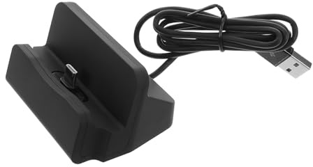 POPETPOP Estación de Carga Rápida con Soporte para Teléfono Móvil Base Portátil Compatible con Múltiples Dispositivos Estación de Acoplamiento y Multifuncional