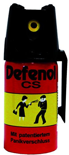BALLISTOL 24200 DEFENOL-CS Spray 40ml Spray FOG – BKA-Zulassung – Verteidigungsspray gegen Mensch und Tier - Abwehrspray